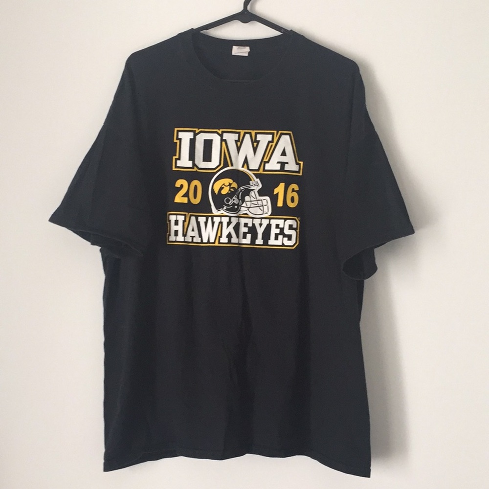 Iowa Hawkeyes 2016 Season Tee Black Men's XXL